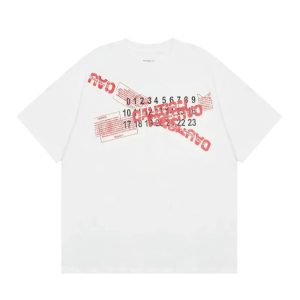 Comme des Garçons Graphic Tee Caution Print – L