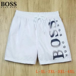 Hugo Boss Logo Print Swim Shorts Large BOSS Graphic – B02White, 3XL