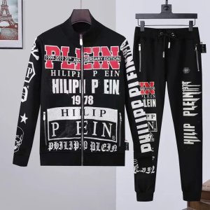 Philipp Plein 20th Anniversary Tracksuit Logo Print – 3XL