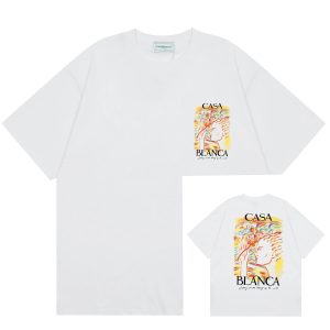 Casablanca Graphic Tee Casa Blanca Print – 37White, L
