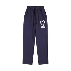 AMI Paris Logo Joggers Heart Logo – L
