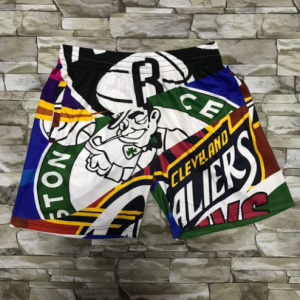 NBA Team Logo Shorts Multi-Team Graphic – L