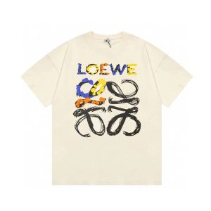 Loewe Graphic T-Shirt Multicolor Logo Print – Option 3276A252, L