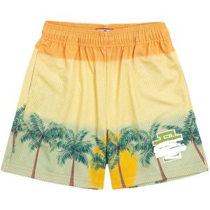 Palm Angels Palm Tree Mesh Shorts Tropical Print – 3XL