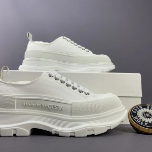 Alexander McQueen Oversized Sneaker Triple White – 35