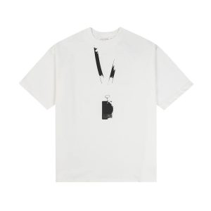 Comme des Garçons Graphic T-Shirt Lanyard Print – 679White, L