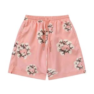 Denim Tears Cotton Flower Print Shorts Floral Cotton – Option 9C127C05, L