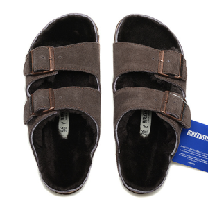 Birkenstock Arizona Suede Fur-Lined – Option 524AF62B, 35