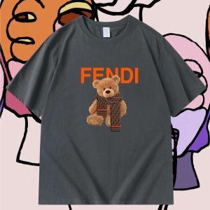 Fendi Graphic Tee Teddy Bear Logo – 3XL