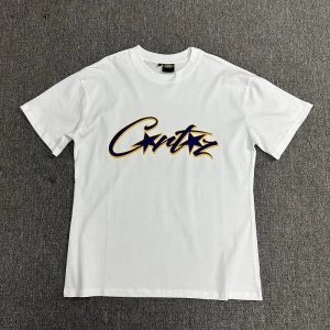 Graphic Tee Corteiz Script Logo – Option 3D76C482, L
