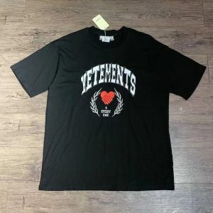 Graphic Tee Vetements x Every One Heart Logo – 36, L