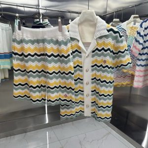 Casablanca Knit Set Zigzag Stripe – 185-09, L