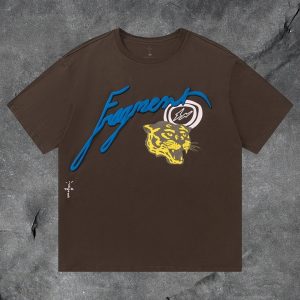 Fragment Design × Travis Scott Graphic Tee Tiger Logo – Option 4F3C89CE, L
