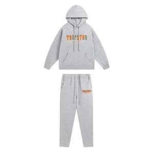Hoodie and Joggers Set TRAPSTAR Logo – Option F37D903D, L