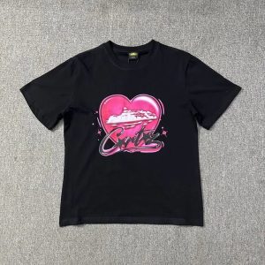 Corteiz Graphic T-Shirt Heart Logo – Option 231D7CD2, L