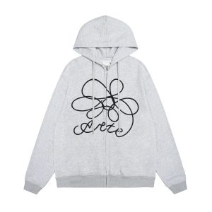 Comme des Garçons Zip-Up Hoodie Abstract Logo – ART-301Gray, L