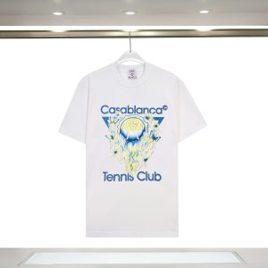 Casablanca Tennis Club Tee Jellyfish Graphic – 938# white, XXXL