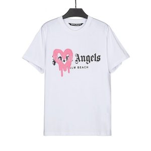 Palm Angels Graphic Tee Heart Logo – 3XL