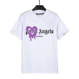 Palm Angels Graphic Tee Heart Drip Logo – 3XL