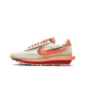 Nike × Sacai LDWaffle Sail Orange Red – EB6, 36