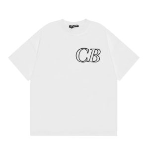 Cole Buxton CB Logo Tee Outline Logo – WhiteC107, L