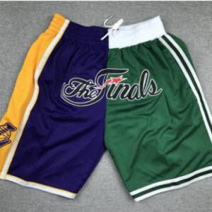 NBA The Finals Shorts Split-Color Mesh – L