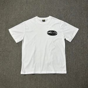 Corteiz Graphic T-Shirt Black Oval Logo – L