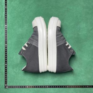 Rick Owens DRKSHDW Hustler Low Shoes Grey / Beige – No. 1 gray DU01E3814, 36