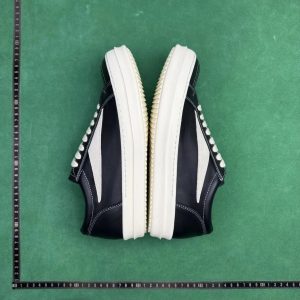 Rick Owens Porterville Vintage Low Shoes Black / Beige – Black, I agree not to return or change, 40