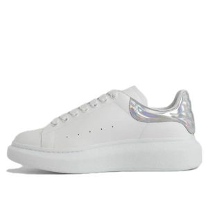 Alexander McQueen Oversized Sneaker Holographic Heel – Option 730AABE8, 35