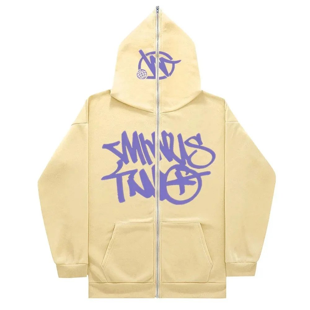 New American Fashion Zipper Sweatshirt Coat -SQ002 - Image 8