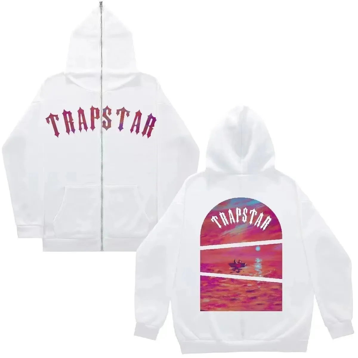 New American Fashion Zipper Sweatshirt Coat -SQ002 - Image 17