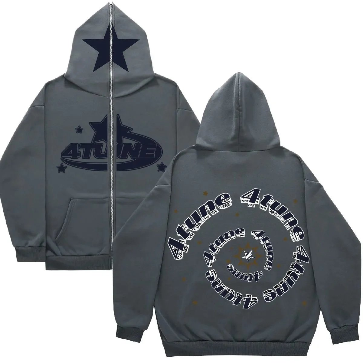 New American Fashion Zipper Sweatshirt Coat -SQ002 - Image 41