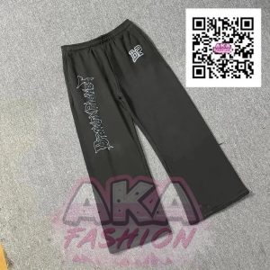Broken Planet Track Pants BP Logo Print – L