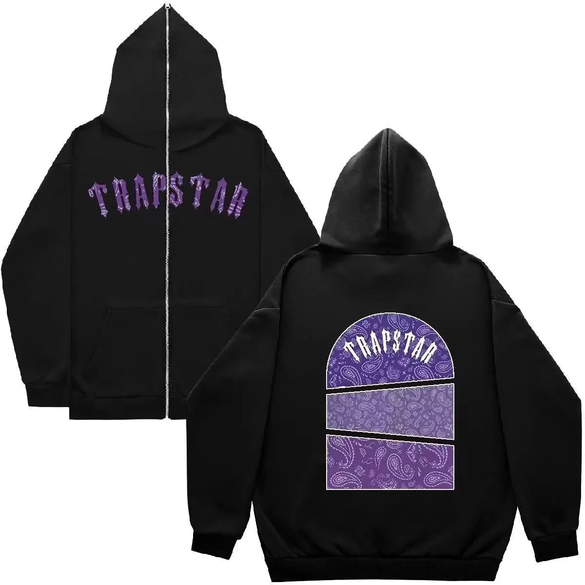 New American Fashion Zipper Sweatshirt Coat -SQ002 - Image 16