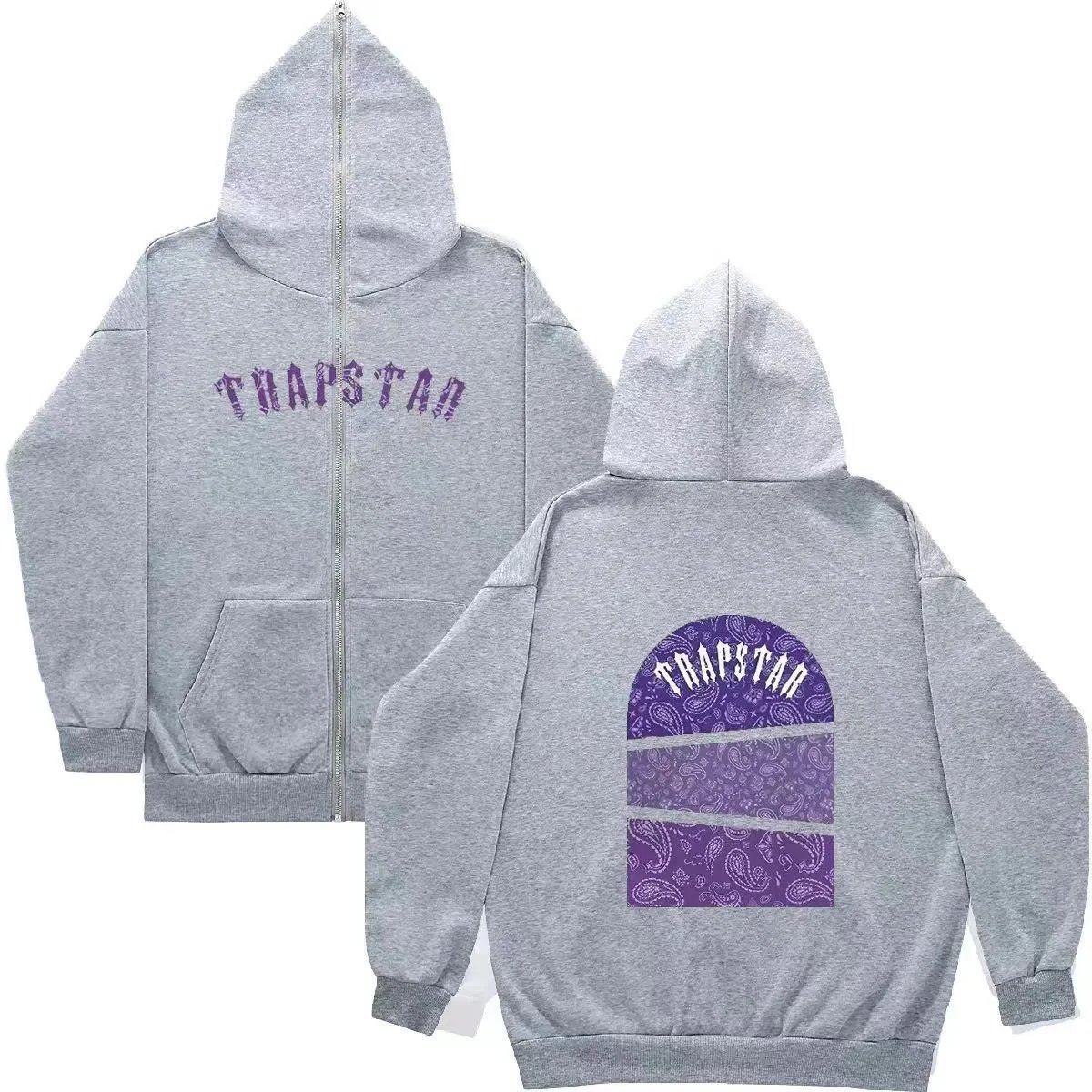 New American Fashion Zipper Sweatshirt Coat -SQ002 - Image 20