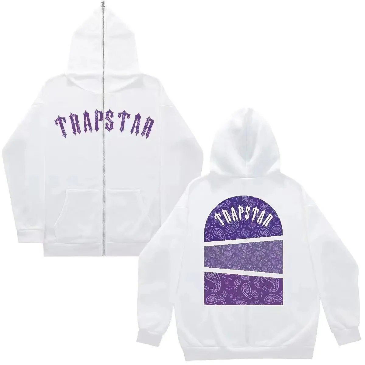 New American Fashion Zipper Sweatshirt Coat -SQ002 - Image 18