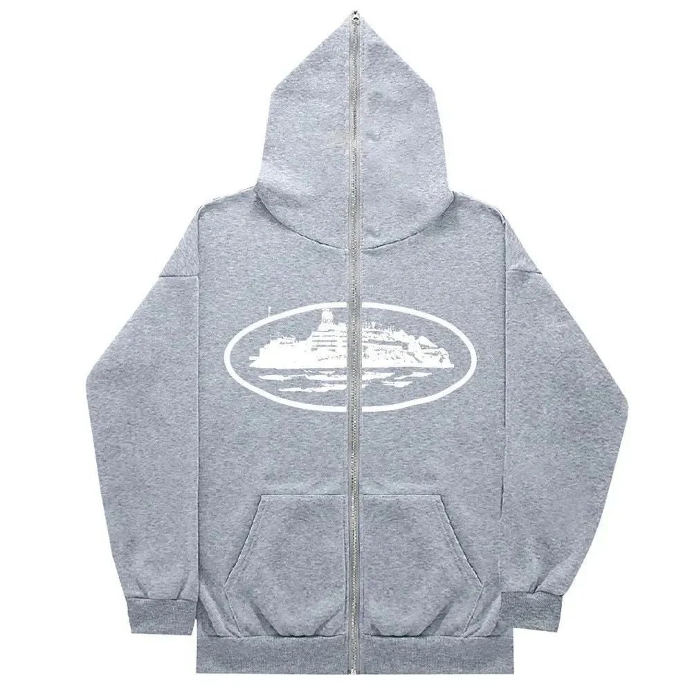 New American Fashion Zipper Sweatshirt Coat -SQ002 - Image 26
