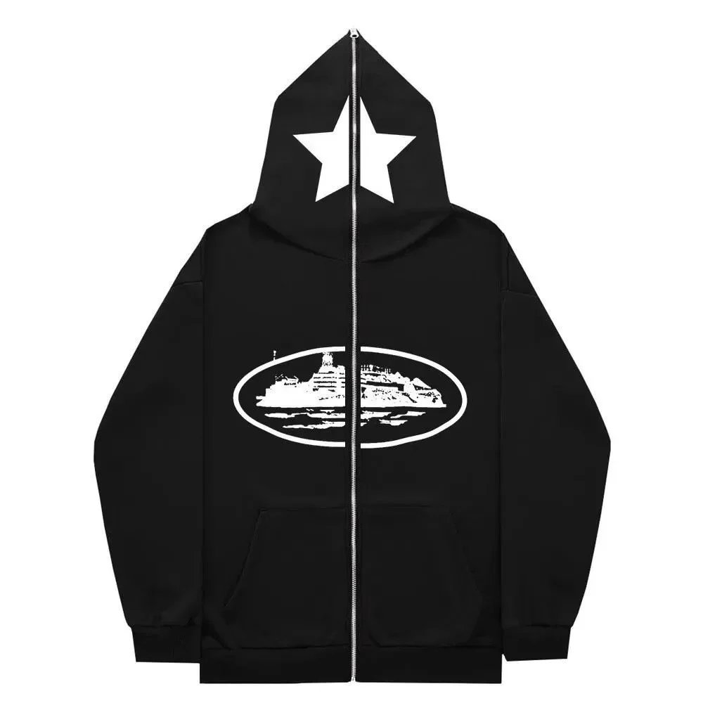 New American Fashion Zipper Sweatshirt Coat -SQ002 - Image 23
