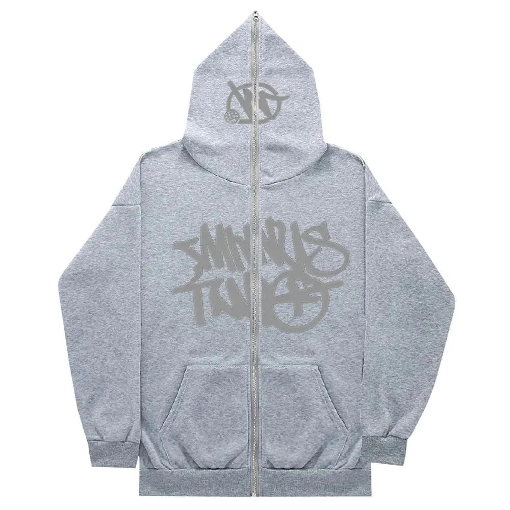 New American Fashion Zipper Sweatshirt Coat -SQ002 - Image 7