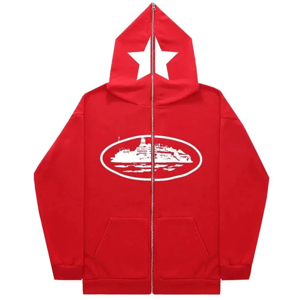 New American Fashion Zipper Sweatshirt Coat -SQ002 - Image 24