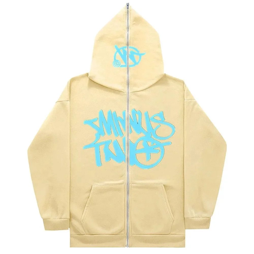 New American Fashion Zipper Sweatshirt Coat -SQ002 - Image 10