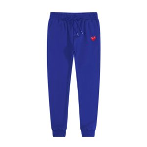 Comme des Garçons Jogger Pants Heart Logo – Option C9B97514, 3XL
