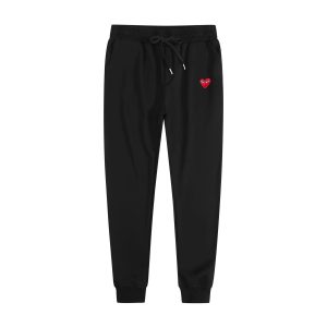 Comme des Garçons Jogger Pants Heart Logo – Option 31C1FF86, 3XL