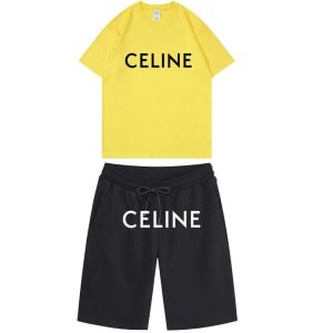 Celine Logo Set Yellow and Black – 4, XXXL