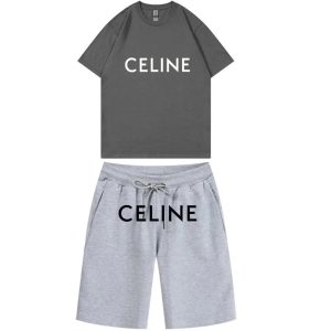Celine Logo Set Grey – 16, XXXL