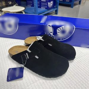 Birkenstock Arizona Suede – Black, 35