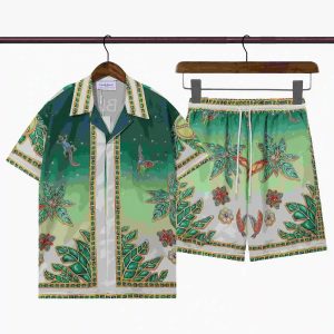 Casablanca Tropical Print Set Lizard & Floral Motif – 14, 3XL