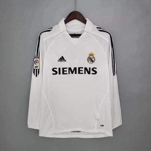 Adidas Real Madrid Home Jersey Siemens Sponsor – L