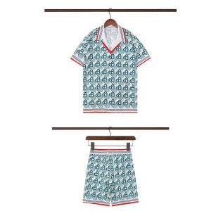 Casablanca Tennis Set Heart Logo Print – 17, 3XL